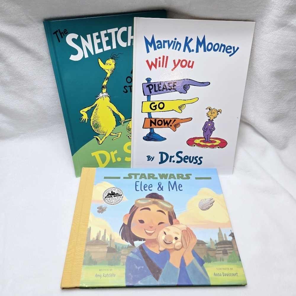 Bundle Of 3 Books Dr. Seuss And Star Wars